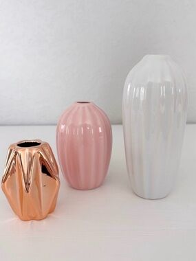 WEST EMORY Minimalist Mini Bud Vases (3)